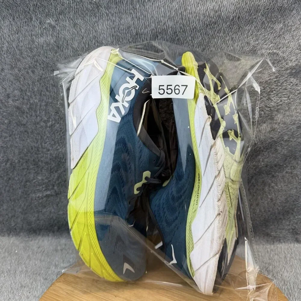 Hoka One One Arahi 6 Shoes Mens Size 12 D Blue Low Top Running Sneakers 1123194